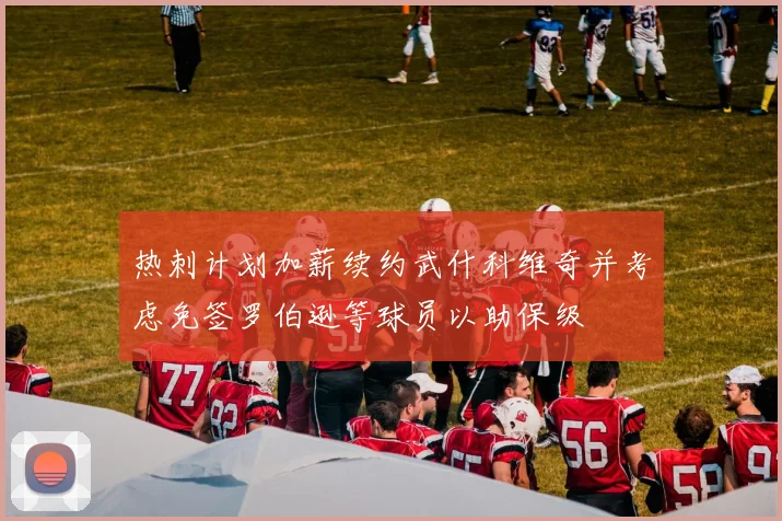热刺计划加薪续约武什科维奇并考虑免签罗伯逊等球员以助保级